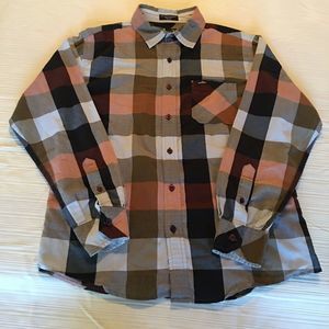 Plaid button down